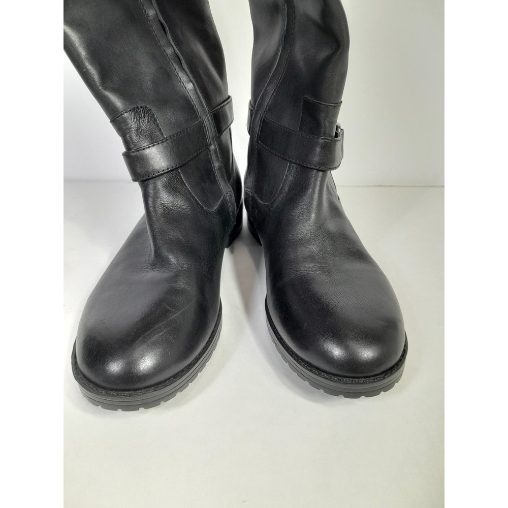 Lauren Ralph Lauren Women's Riding Boots Saniya Black  Size 6 B Side Zip - Picture 3 of 12